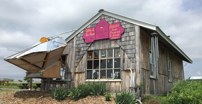 Solar-powered & wood-fired bakery