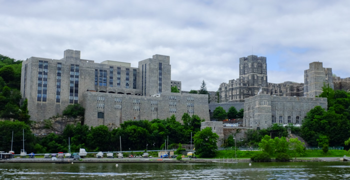 View of West Point from the ferry