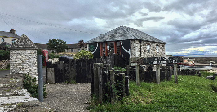 The Boathouse Visitor Centre (and museum!) on Rathlin Island