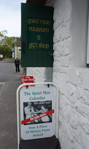The Quiet Man gift shop in Cong, Ireland