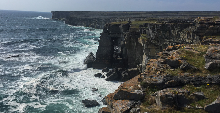 View on the hike out to the Black Fort on Inishmore
