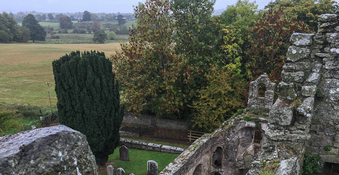 View from the top of the Kilfane Church tower