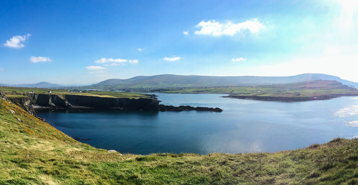 Amazing vista near the west end of the Ring of Kerry by Bray Head