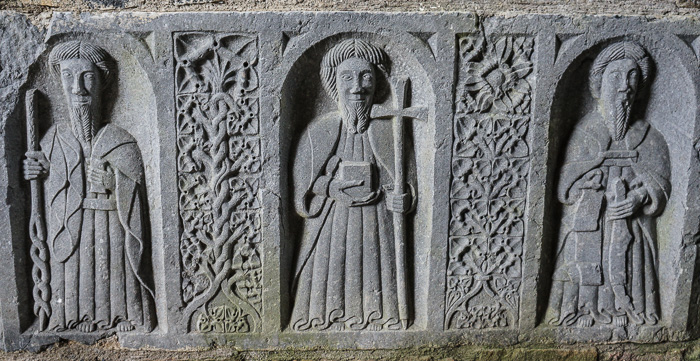 Stone carvings at Jerpoint Abbey