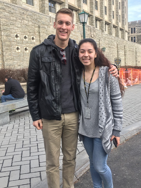 Matthew and Julia, ready for Spring Break!