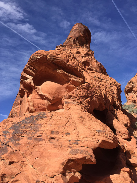 Cool rock formation in Valley of Fire