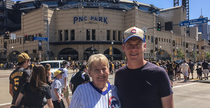 Lynne and Chris at PNC Park
