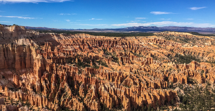 Just one of about a million gorgeous views of Bryce Canyon.