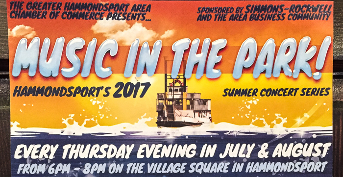 Hammondsport Music in the Park 2017