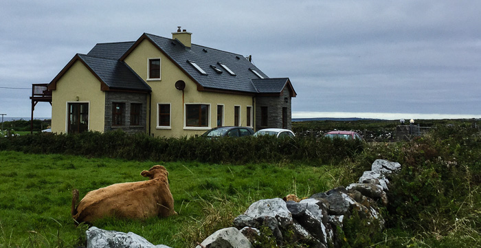 Our first B&B in Doolin, about a 7 minute walk from town. Lovely home, but no wifi :(