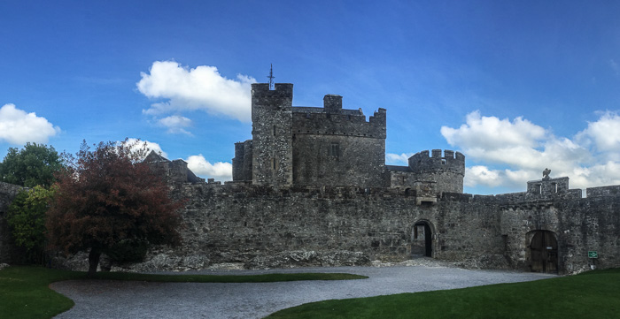 One of the inner courtyards at Cahir Castle