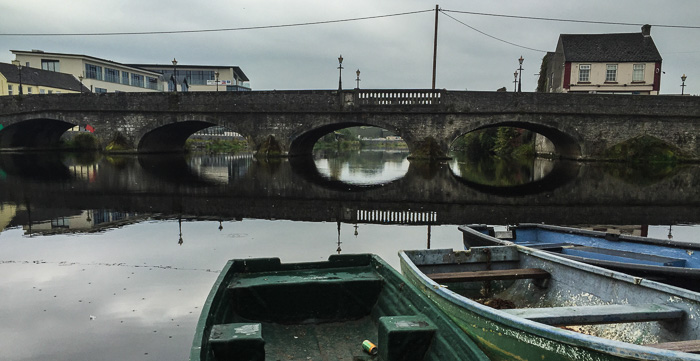 Bridge over the river Barrow that runs through Carlow town