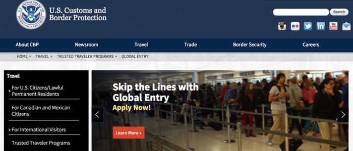 Skip Lines at Airports with Global Entry