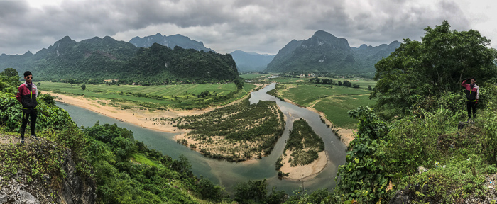 Another stunning river valley on the way from Phong Nha to Khe Sanh along the Ho Chi Minh Trail.
