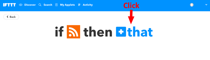 Click on "+ that"
